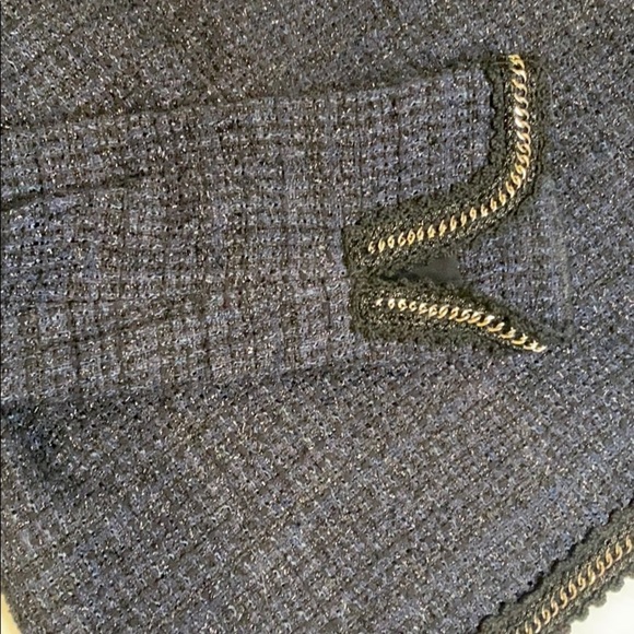 St. John Couture navy and black tweed jacket - Picture 13 of 14